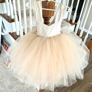 Oliviakate handmade flower girl dress